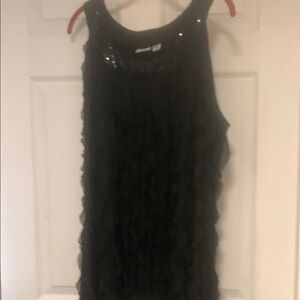 Cato Black Sleeveless Top